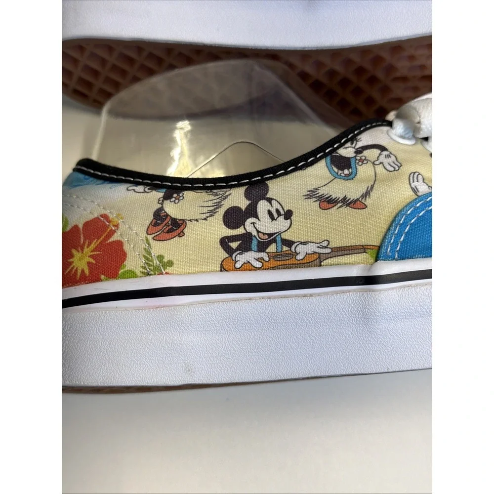 Vans x Disney Authentic Mickey Mouse Aloha Sneaker Limited Ed. Men‎ 7 Women 8.5